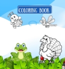 Coloring book : HARDCOVER Coloring book for kids VOL 2 with cute animals - kittens, cats, birds, lions, for kids ages 2-8 8x 8 - Book