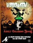 Halloween Adult Coloring Books : Halloween Coloring Book for Adults Relaxation - Book