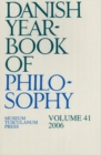 Danish Yearbook of Philosophy : Volume 41 - Book
