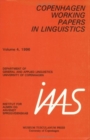Copenhagen Working Papers in Linguistics : Volume 4 - Book