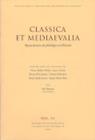 Classica et Mediaevalia : Volume 51 - Book