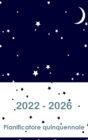 2022-2026 Planner di cinque anni : Hardcover - Calendario di 60 mesi, calendario di 5 anni di appuntamento, pianificatori di business, programmi agenda Organizer Logbook e Journal (mensile Planner) - Book