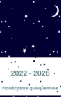 Planner quinquennale 2022-2026 : Copertina rigida: calendario 60 mesi, calendario appuntamenti 5 anni, pianificatori aziendali, agenda agenda agenda e diario (agenda mensile) - Book