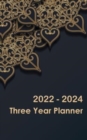 2022-2024 Three Year Planner : 36 Months Calendar Calendar with Holidays 3 Years Daily Planner Appointment Calendar 3 Years Agenda - Book