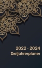 2022-2024 Dreijahresplaner : 36 Monate Kalender Kalender mit Feiertagen 3 Jahre Tagesplaner Terminkalender 3 Jahre Agenda - Book
