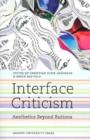 Interface Criticism : Aesthetics Beyond Buttons - Book