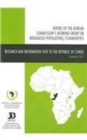 Report of the African Commission's Working Group on Indigenous Populations / Communities : Research and Information Visit to the Republic of Congo, 5-19 September 2005 - Book