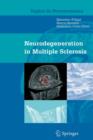 Neurodegeneration in Multiple Sclerosis - Book