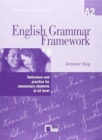 English Grammar Framework : Answer Key A2 - Book