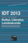 IDT 2013 Band 3.2 Kultur, Literatur, Landeskunde : Sektionen E5, E8 - Book