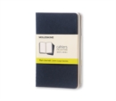 Moleskine Plain Cahier - Navy Cover (3 Set) - Book