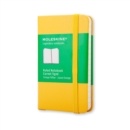 Moleskine Extra Small Orange Yellow Ruled Notebook Hard - Book