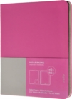 Ipad 3 and 4 Moleskine Magenta Slim Digital Cover with Notebook - Book