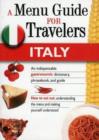 Italy : A Menu Guide for Travellers - Book