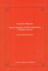 Green's integrals and their applications to elliptic systems - Book
