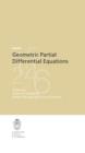 Geometric Partial Differential Equations - Book
