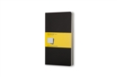 Moleskine Squared Cahier L - Black Cover (3 Set) - Book