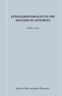 Extraterritoriality in the Matters of Antitrust - Book