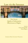 Law Via the Internet : Free Access, Quality of Information, Effectiveness of Rights - Book