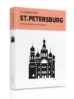 St Petersburg Crumpled City Map - Book