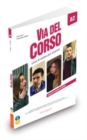 Via del Corso : Libro dello studente ed esercizi + 2 CD + DVD + codice i-d-e-e A2 - Book