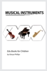 Musical Instruments : Musical instruments flash cards book for baby, music instruments book for children, Montessori book, kids books, toddler music instruments book - Book