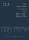 The International Year Book and Statesmen's Who's Who 2013 - Book