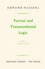 Formal and Transcendental Logic - Book