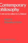La philosophie contemporaine / Contemporary philosophy : Chroniques nouvelles / A new survey - Book
