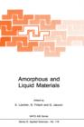 Amorphous and Liquid Materials - Book