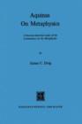 Aquinas on Metaphysics : A Historico-Doctrinal Study of the Commentary on the Metaphysics - Book