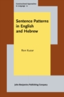 Sentence Patterns in English and Hebrew - Book