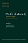 Modes of Modality : Modality, typology, and universal grammar - Book