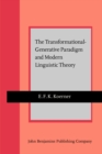 The Transformational-generative Paradigm and Modern Linguistic Theory - Book