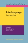 Interlanguage : Forty years later - Book