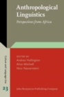 Anthropological Linguistics : Perspectives from Africa - Book