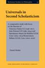 Universals in Second Scholasticism : A comparative study with focus on the theories of Francisco Suarez S.J. (1548-1617), Joao Poinsot O.P. (1589-1644) and Bartolomeo Mastri da Meldola O.F.M. Conv. (1 - Book
