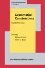 Grammatical Constructions : Back to the roots - Book