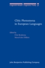 Clitic Phenomena in European Languages - Book