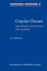 Copular Clauses : Specification, predication and equation - Book