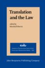 Translation and the Law - Book