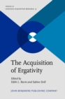The Acquisition of Ergativity - Book