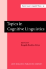 Topics in Cognitive Linguistics - Book