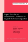 Papers from the 5th International Conference on English Historical Linguistics - Book