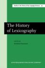 The History of Lexicography - Book