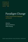 Paradigm Change : In the Transeurasian languages and beyond - Book