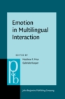 Emotion in Multilingual Interaction - eBook