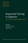 Sequential Voicing in Japanese : Papers from the NINJAL Rendaku Project - eBook