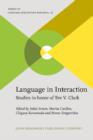 Language in Interaction : Studies in honor of Eve V. Clark - eBook