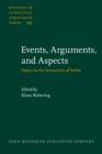 Events, Arguments, and Aspects : Topics in the Semantics of Verbs - eBook